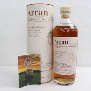 1円~Arran（アラン）シェリーカスク 55.8％ 700ml S23L190041