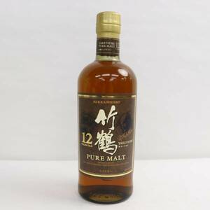 NIKKA（ニッカ）竹鶴 12年 ピュアモルト 40％ 700ml S23L170047