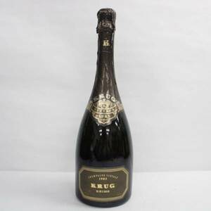 1円~KRUG（クリュッグ）ヴィンテージ 1985 12％ 750ml O23L190146