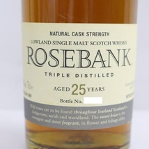 ROSEBANK（ローズバンク）25年 1981-2007 61.4％ 700ml T23K260023_画像2