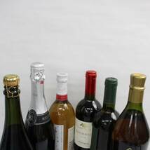 【6本セット】ワイン各種（チョーヤ 紅氷熟 梅ワイン ヌーボー 2015 6％ 720ml 等）G23L270052_画像4