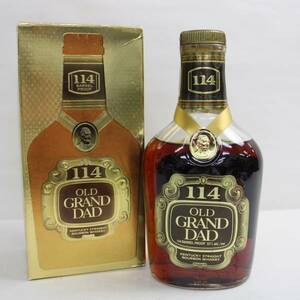 1円~OLD GRAND DAD（オールド グランダッド）114 バレル プルーフ 57％ 750ml X23L280133