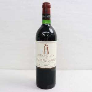 CHATEAU LATOUR（シャトー ラトゥール）1982 12.5％ 750ml ※オリ有り E24A090008