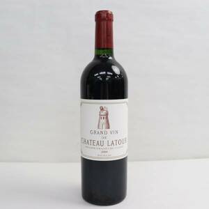 1円～CHATEAU LATOUR（シャトー ラトゥール）2000 13％ 750ml N24A110005