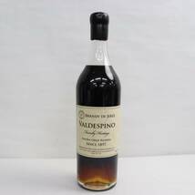 VALDESPINO（バルデスピノ）ファミリーヘリテージ ソレラ グラン リゼルヴァ 1897 40％ 700ml O24A130032_画像1