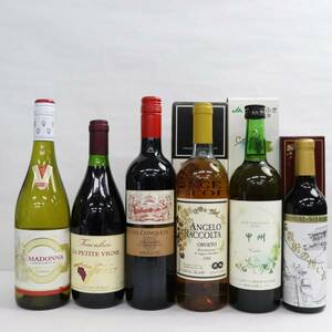 【6本セット】ワイン各種（リープフラウミルヒ マドンナ 2018 9% 750ml 等）X24A180101