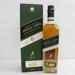 JOHNNIE WALKER（ジョニーウォーカー）15年 グリーンラベル 43％ 700ml C24A190009