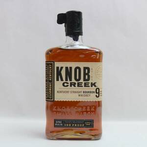 KNOB CREEK（ノブ クリーク）9年 スモールバッチ 50％ 750ml U24A160012