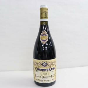 Armand Rousseau（アルマン ルソー）シャンベルタン グランクリュ 2002 13% 750ml E24A060006