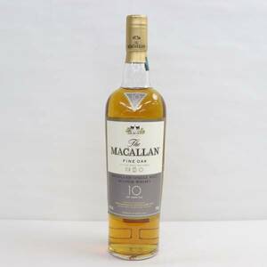 1円~MACALLAN（マッカラン）10年 ファイン オーク 40％ 700ml O24A220204