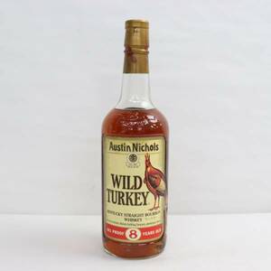 WILD TURKEY（ワイルドターキー）8年 旧 50.5％ 750ml O24A220184