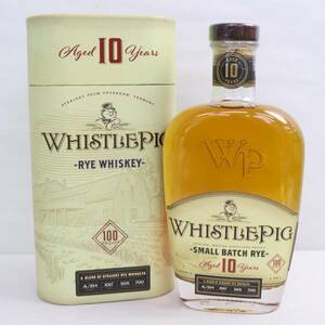 1円~WHISTLEPIG（ホイッスルピッグ）10年 スモールバッチ ライ 50％ 700ml T24A230092