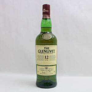 GLENLIVET（グレンリベット）12年 シングルモルト 旧 40％ 700ml T24A230050