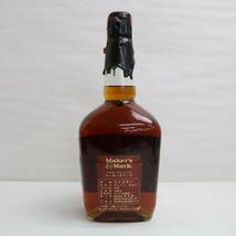 Maker’s Mark（メーカーズマーク）ブラックトップ レッドラベル ルイビル大学創立 200周年記念 1798-1998 45％ 1000ml T24A220041_画像4