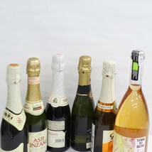 【6本セット】スパークリングワイン各種（サントリー デリカ ハーフボトル 8.5％ 375ml 等）O24A220296_画像4