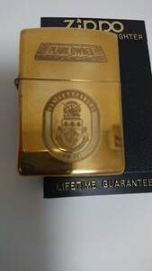 ZIPPO ジッポー ミリタリー USS GETTYSBURG CG64 PLANK OWNER 両面加工 未使用