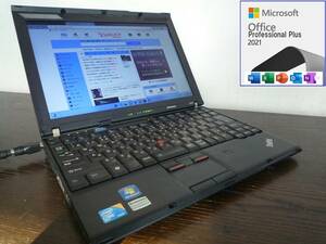 G彡 ThinkPad X201 Core i5 2.66GHz/4G/320GB/12.1型1,280×800/Win11+2021