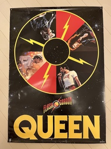 送料込み QUEEN Flash Gordon poster クイーン ポスター Rock ロック