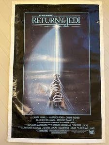 送料込み STAR WARS RETURN OF THE JEDI poster スター・ウォーズ ジェダイの復讐 ポスター 映画 SF movie