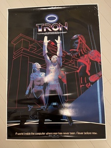 送料込み TRON poster トロン ポスター 映画 SF movie