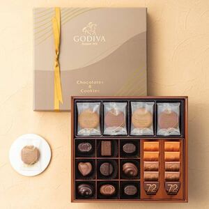 1円スタート　新品未開封　GODIVA アソートメント ゴディバクッキー クロネコ宅急便バレンタインホワイトデークリスマス成人の日お祝い①