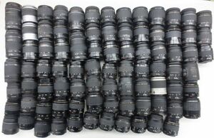 (4295U)ジャンク Canon EF28-80mm 3.5-5.6Ⅱ 80-200mm 4.5-5.6 35-80mm 4-5.6Ⅲ等 キヤノン まとめて 大量セット 84本 動作未確認 同梱不可