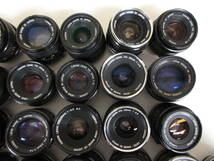 (4424N)ジャンク Canon FD 28mm 2.8 FD 50mm 1.4 S.S.C. FD 35mm 3.5 S.C. 等キヤノン まとめてセット 25本 動作未確認 同梱不可_画像4