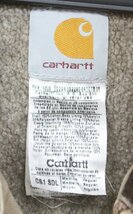 ●古着 当時物 C61 SDL Carhartt カーハート ブラウン カバーオール ボア トラディショナルジャケット_画像3