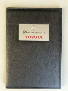 トヨタ　クラウン 60周年アニバーサリー Anniversary 車検証入れ 当時物　美品