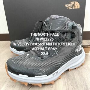 【新品】 THE NORTH FACE ザノースフェイス トレッキングシューズ フューチャーライト グレー レディース 22.5