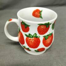 060130 253836 TAITU タイトゥ MUG SET マグ セット マグカップ FRUITS フルーツ 食器 洋食器 インテリア 2点 セット ペア 箱付き_画像7