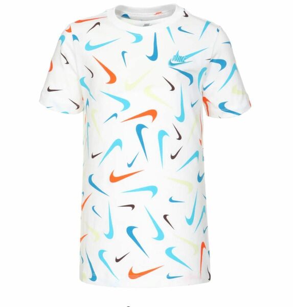 NIKE ナイキ 総柄Tシャツ 半袖 ジュニア 130 140 新品タグ付き