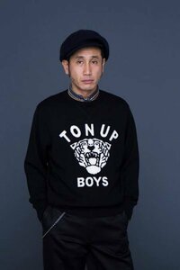 ROLL TOKYO Ton-Up Intarsia Sweater セーター ニット トラ