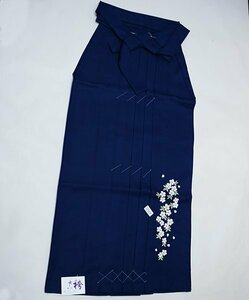 刺繍袴 単品 袴下95cm 99cm 103cm 紺地 卒業式 新品（株）安田屋 NO38924