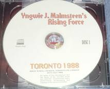 Yngwie J.Malmsteen's Rising Force - TORONTO 1988_画像3