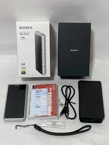 極美品 SONY WALKMAN NW-ZX507 ZXシリーズ シルバー ソニー ウォークマン 完動品