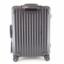 1円 RIMOWA リモワ 923.53.01.4 トパーズ ステルス 34L 4輪 キャリーケース スーツケース キャリーバッグ ブラック_画像3