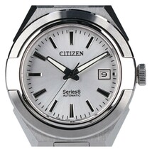 CITIZEN シチズン NA1000 88A Series8 870メカニカル 自動巻き 腕時計 シルバー メンズ_画像2