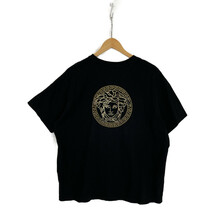 国内正規/22SS FENDACEフェンダーチェ FY1144 AKDV Fendace Logo Tee ロゴ 半袖Ｔシャツ L ブラック レディース_画像3