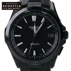 1円 CASIO カシオ OCEANUS オシアナス OCW-S100-1AJF ブラック 腕時計 メンズ