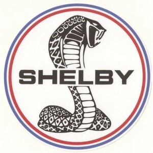 海外j 送料無料 シェルビー コブラ SHELBY COBRA 150mm ステッカー