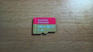 SanDisk Extreme microSDXC UHS-Iカード(128GB) SDアダプター付 ( SanDisk 128Mb micro sd おまけ )