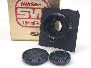 ★ R60104　Nikon ニコン　NIKKOR-W　150mm　F5.6　COPAL 0　箱付き ★