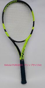 バボラ Babolat PUREAERO　 硬式テニスラケット　グリップサイズ#2
