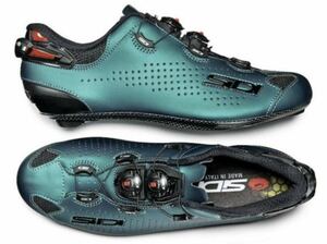 送料込 定価57000円 新品 箱入 自転車用ビンディングシューズ『SIDI SHOT2 リミテッド 41.5サイズ』シディ ショット2 ディープティール