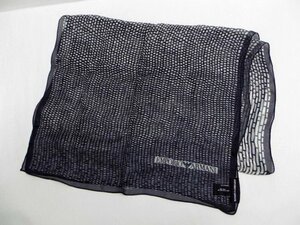 美品★EMPORIO ARMANI /エンポリオアルマーニ ◎シルク100%　スカーフ　マフラー