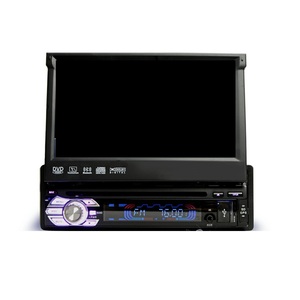 1DIN in-dash 7 inch touch panel DVD player smartphone synchronizated radio USB SD CPRM correspondence 