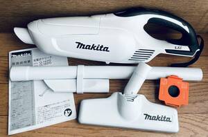 Makita マキタ 充電式クリーナ コードレス 掃除機 18V CL182FDZW 紙パック式 2モードスイッチ CL182 ホワイト 本体
