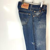 LEVI’SリーバイスTYPE1デニムパンツウォッシュ加工ダメージヴィンテージ_画像1