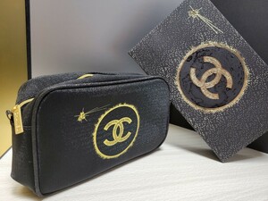 シャネル CHANEL ノベルティ ポーチ バッグ ポシェット ショルダーバッグ チェーンショルダー付き